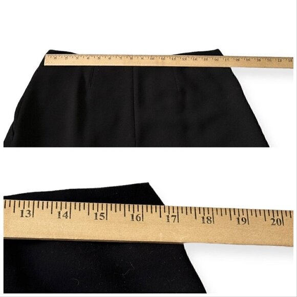 Vince Inverted pleat skirt, Black, Size 12, New - Picture 12 of 12